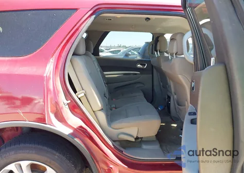 2013 Dodge Durango Sxt z USA, uszkodzony, nr VIN 1C4RDHAGXDC527330